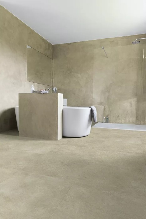 Плитка ПВХ Quick Step Vinyl Flex BLUSH Цемент теплый бежевый SGTC20308 (609,6x609,6x2,5 мм)