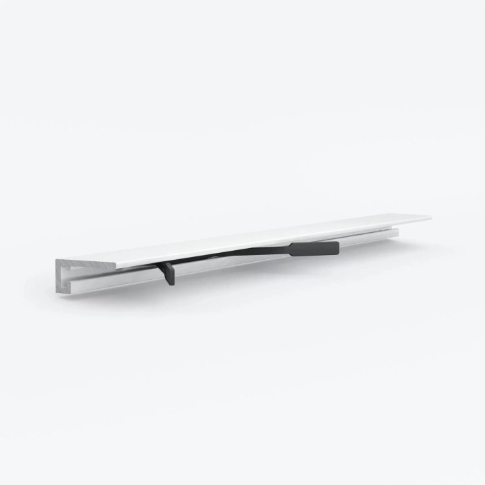 Микроплинтус Laconistiq MICRO 11 MINI Белый матовый (2000х11х5мм)